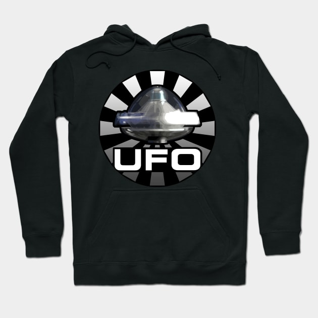 Gerry Anderson's UFO - ALIEN SPACECRAFT Hoodie by kooldsignsflix@gmail.com